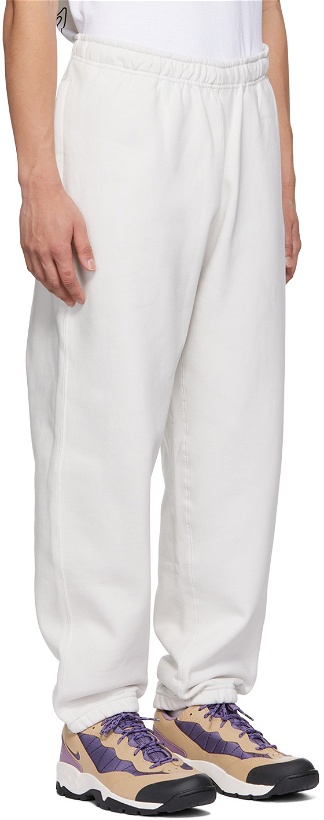 Photo: Nike White Solo Swoosh Lounge Pants