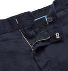 Orlebar Brown - Norwich Slim-Fit Linen Shorts - Blue