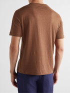 Ermenegildo Zegna - Linen T-Shirt - Brown