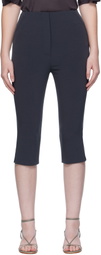 Nanushka Blue Saoirse Capri Shorts
