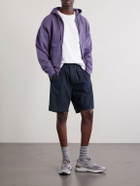 Folk - Assembly Linen and Cotton-Blend Shorts - Black