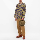 South2 West8 Men's Hunting Shirt Jacket in Tiger Camo