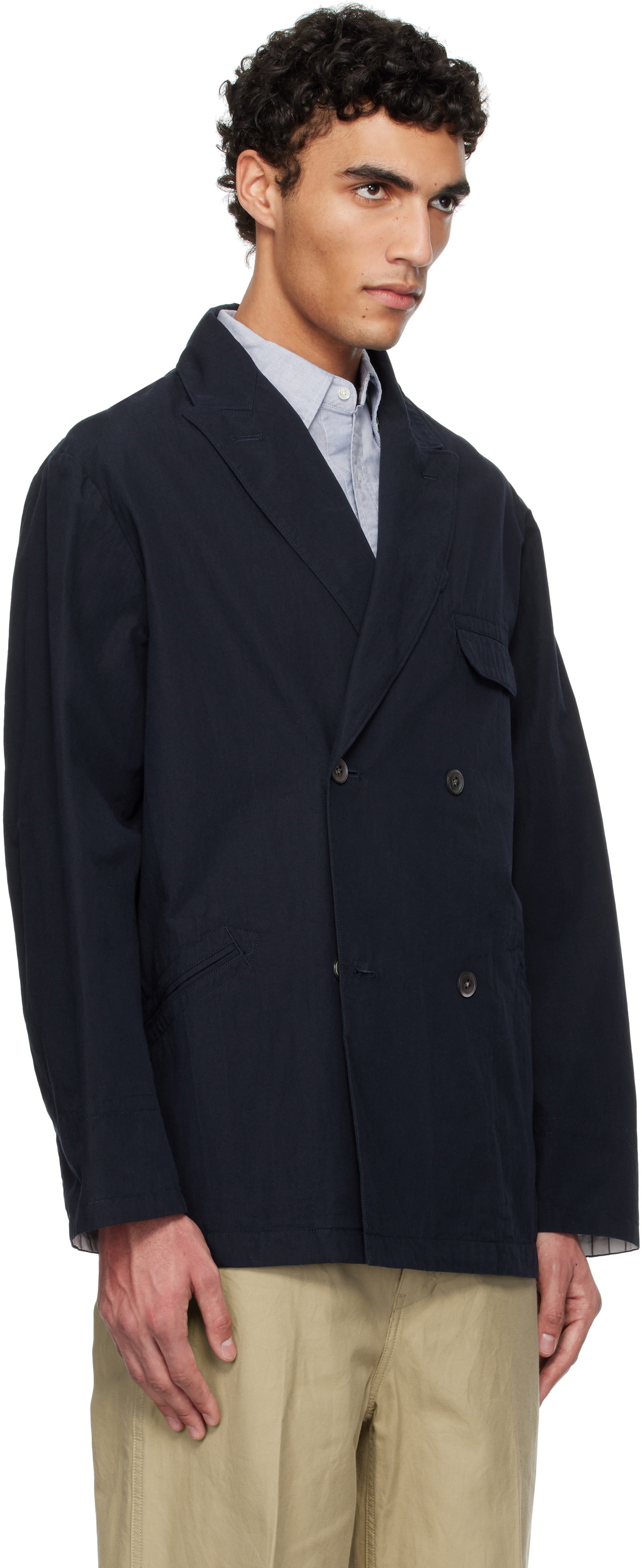 nanamica／ネイビー／Chino Club Jacket／紺ブレ／S nanamica / nanamica boy in Daikanyama Vol.16 Big clothes, once again.