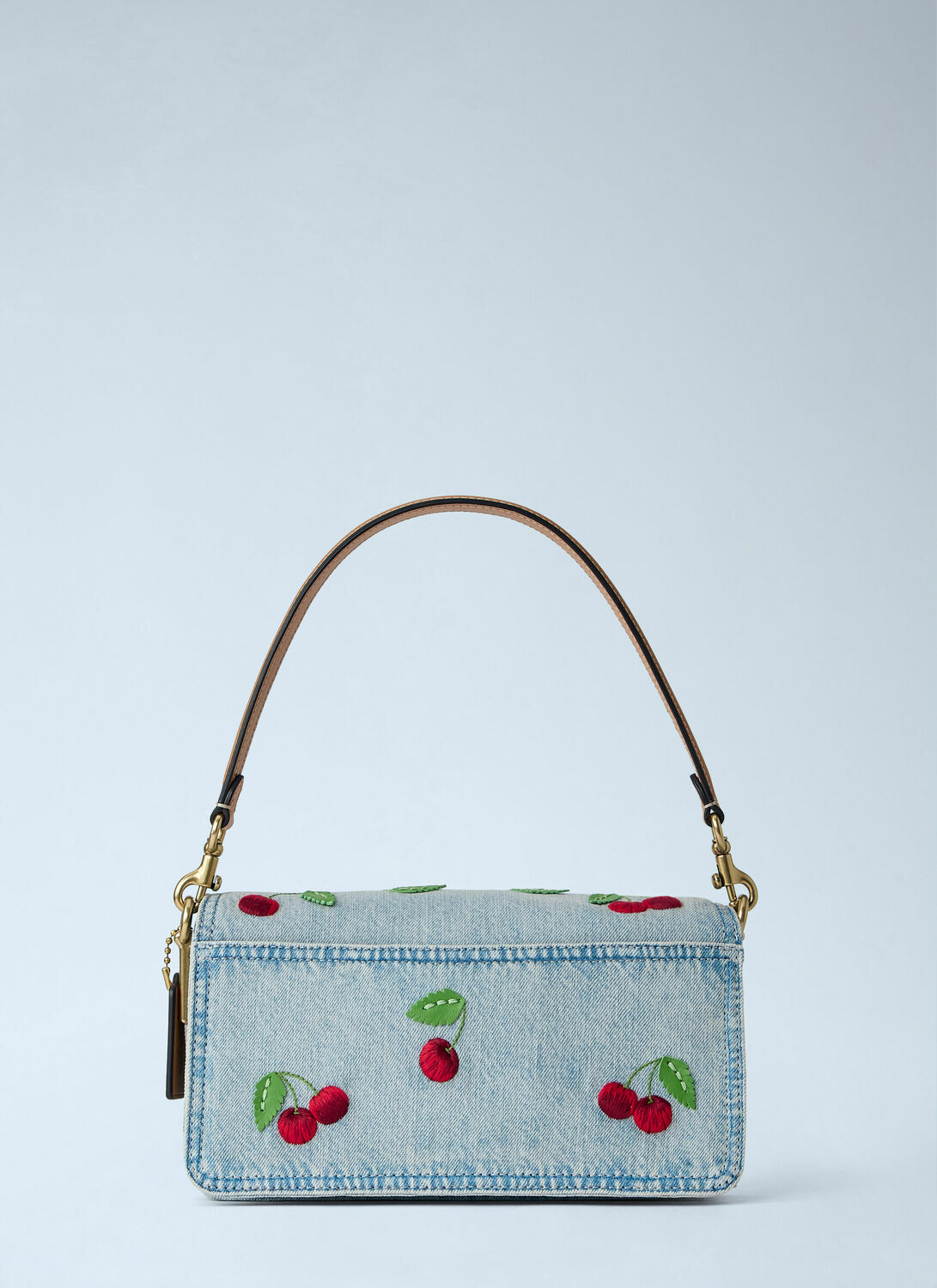 Coach Tabby Shoulder Bag 26 With Cherry Embroidery