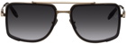 Akoni Black & Gold Stargazer Sunglasses