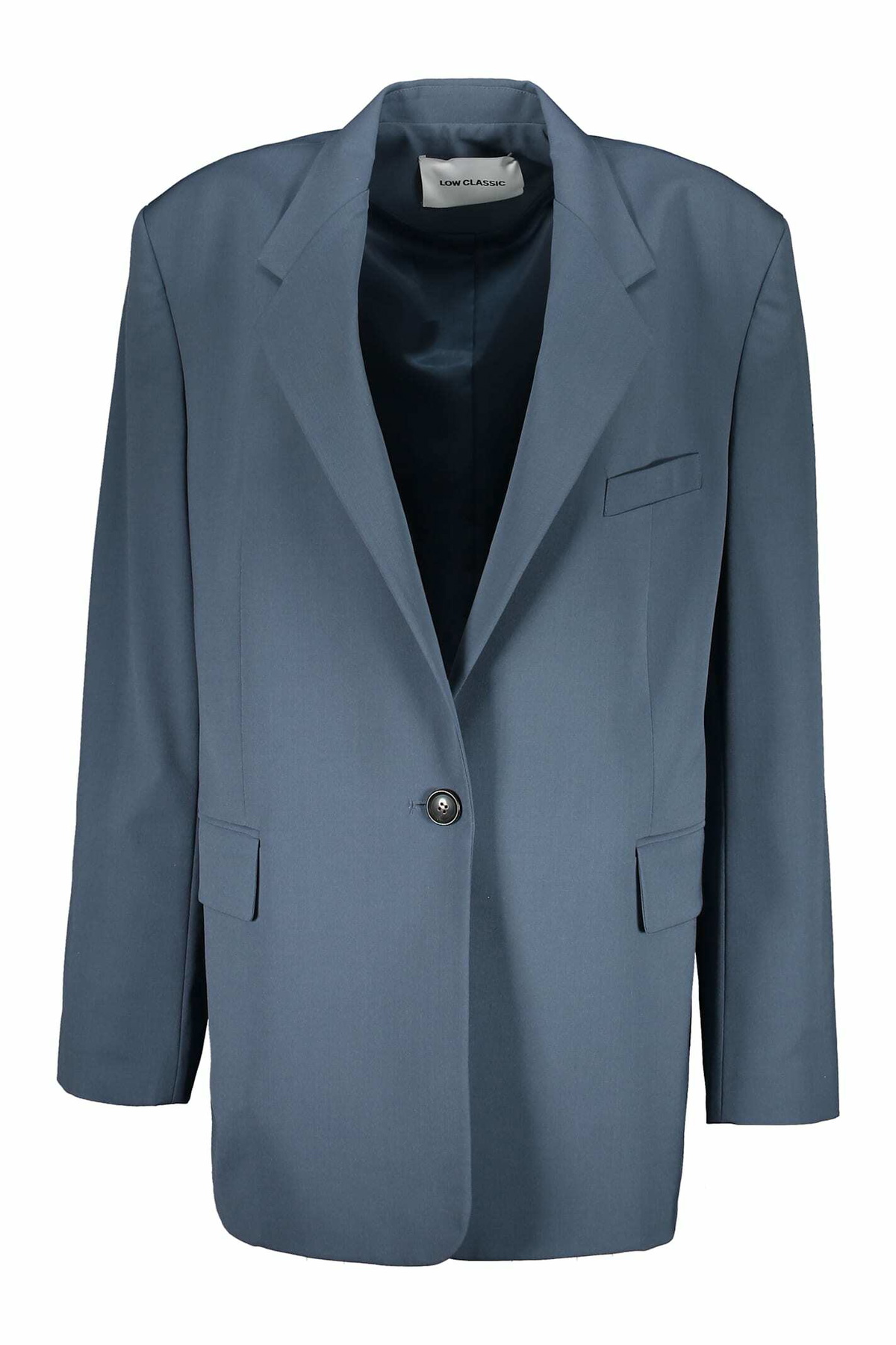 [LOW CLASSIC]/☆25SS CONTRAST ZIP-UP SHORT JACKET/LIGHT BLUE Low Classic Contrast Zip-up Short Jacket Low Classic