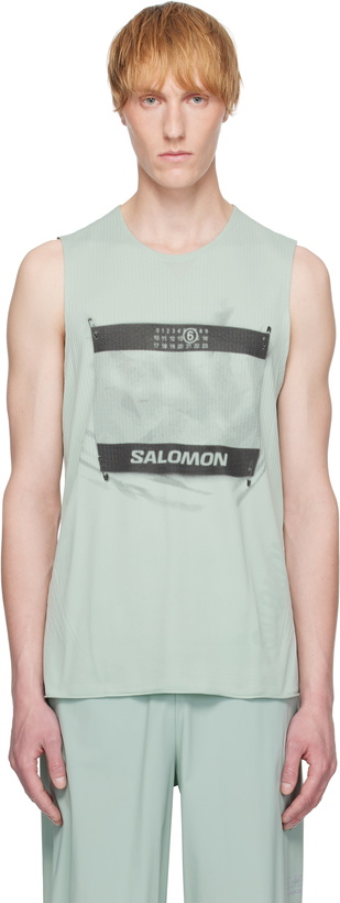 Photo: MM6 Maison Margiela Blue Salomon Edition Crewneck Tank Top