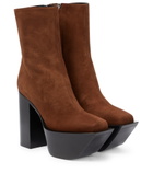 Peter Do - Suede platform ankle boots