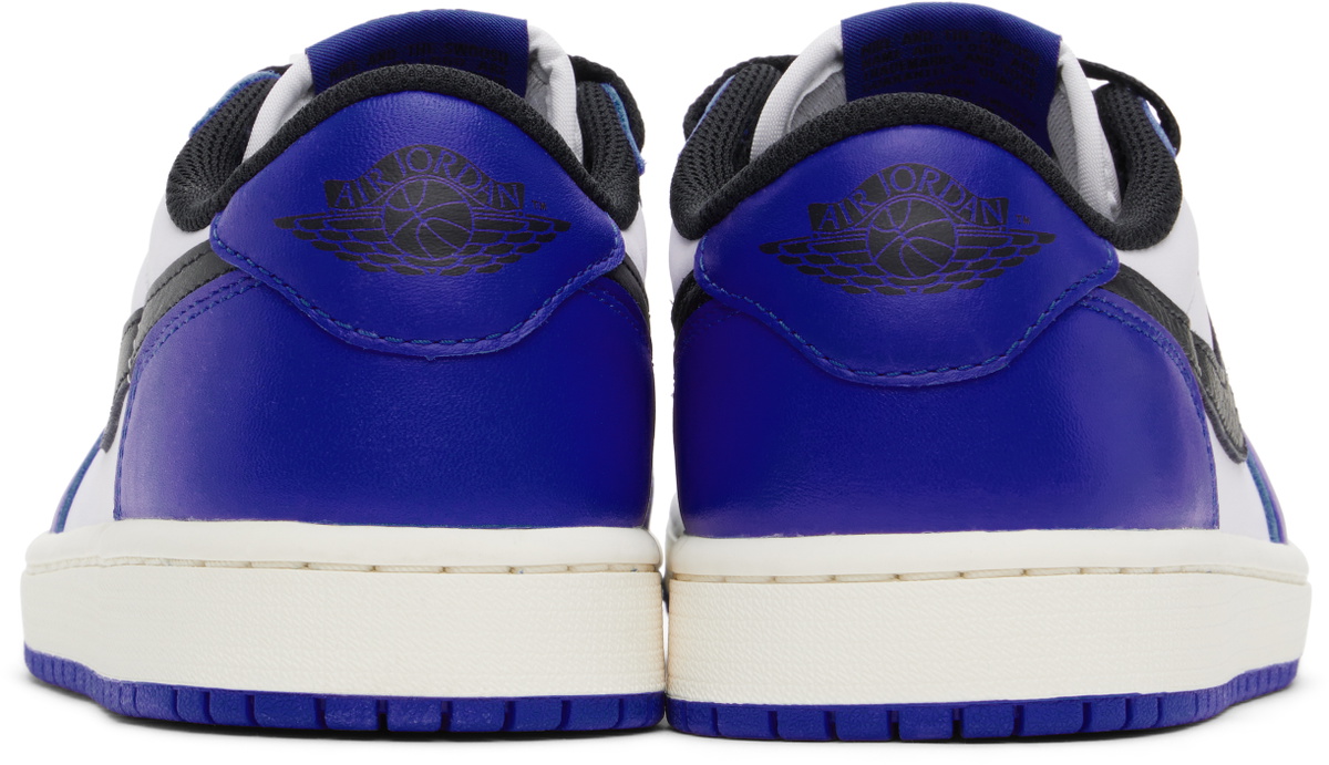 Nike Jordan Big Kids Blue & White Air Jordan 1 Retro Low OG 