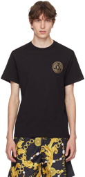 Versace Jeans Couture Black V-Emblem T-Shirt