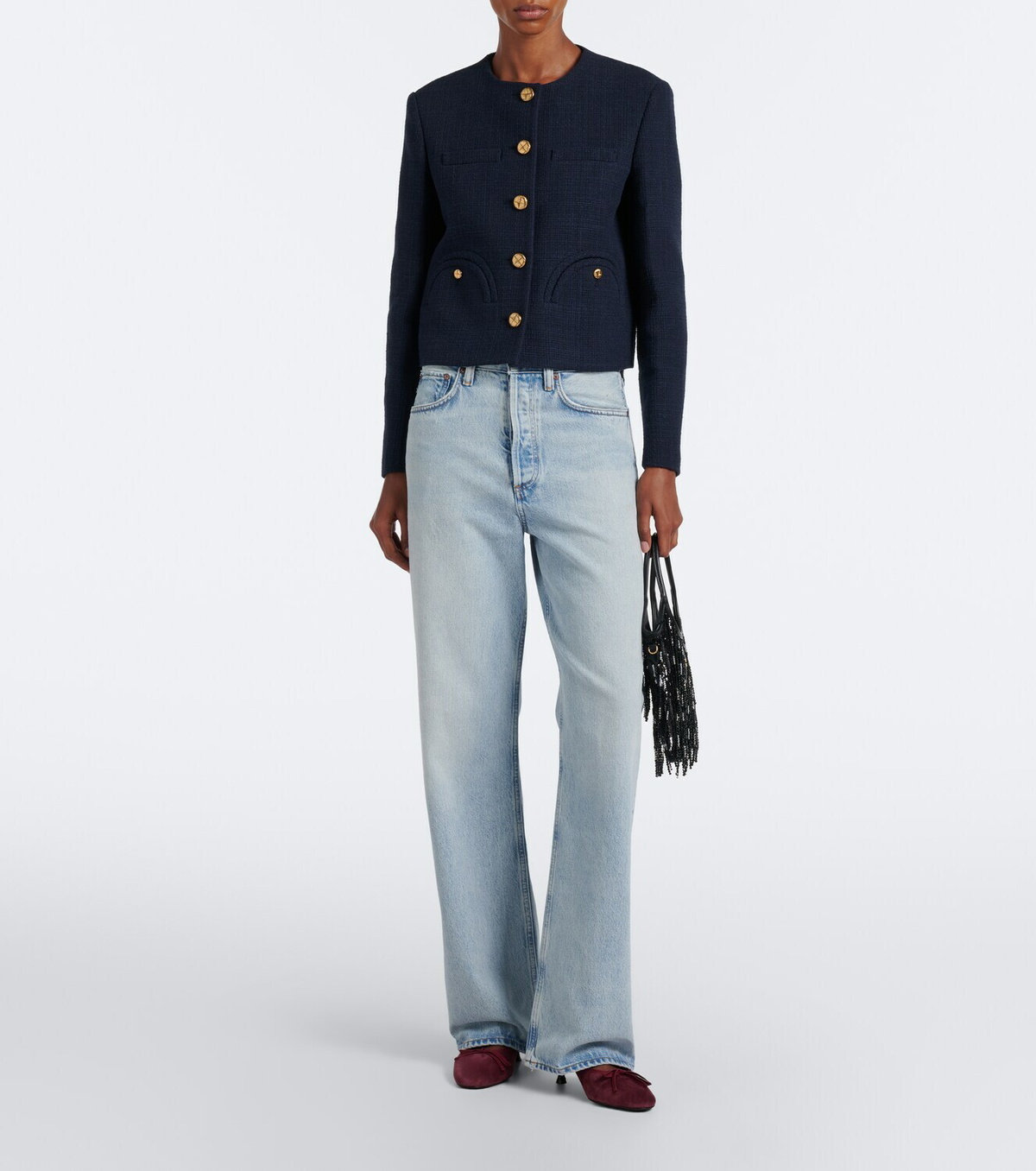Herbert Levine 24/7 suede mules