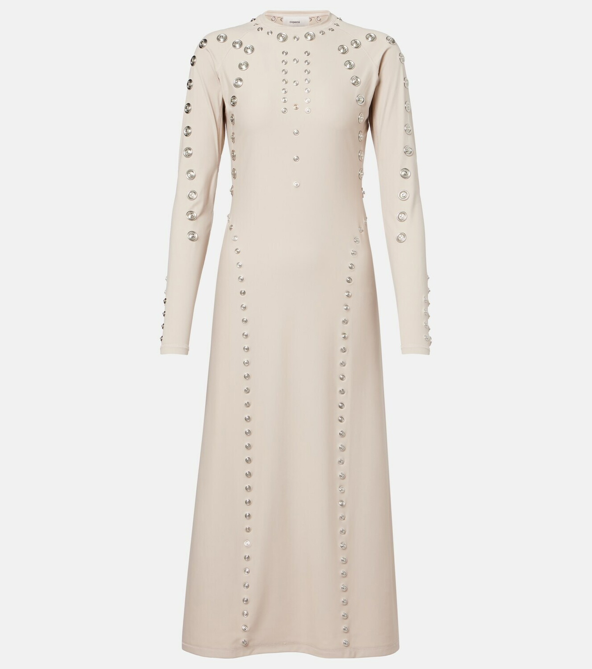 Coperni Embellished midi dress