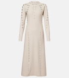 Coperni Embellished midi dress