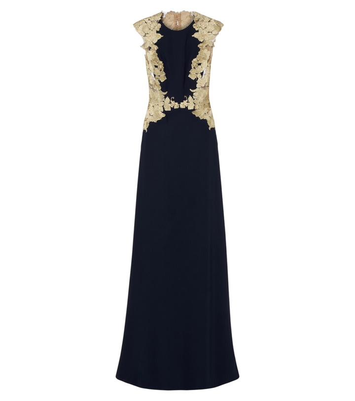 Photo: Costarellos Embroidered gown