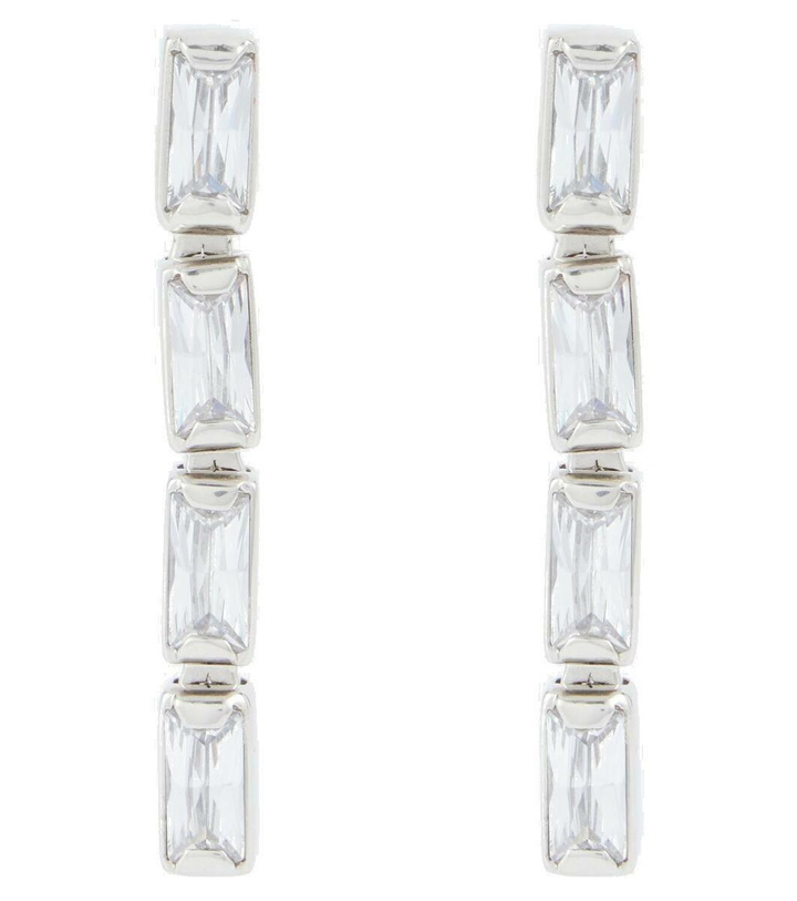 Photo: Jil Sander Crystal-embellished earrings