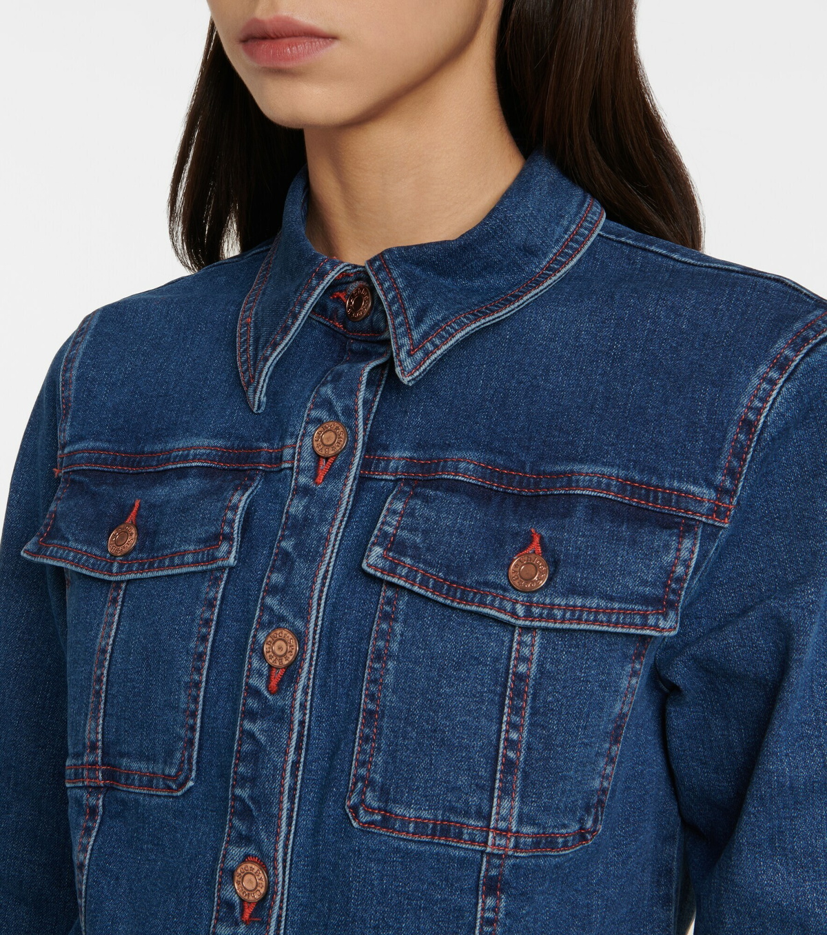 See by chloe denim hot sale jacket