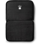 Indispensable - Grosgrain-Trimmed ECONYL Laptop Case - Black