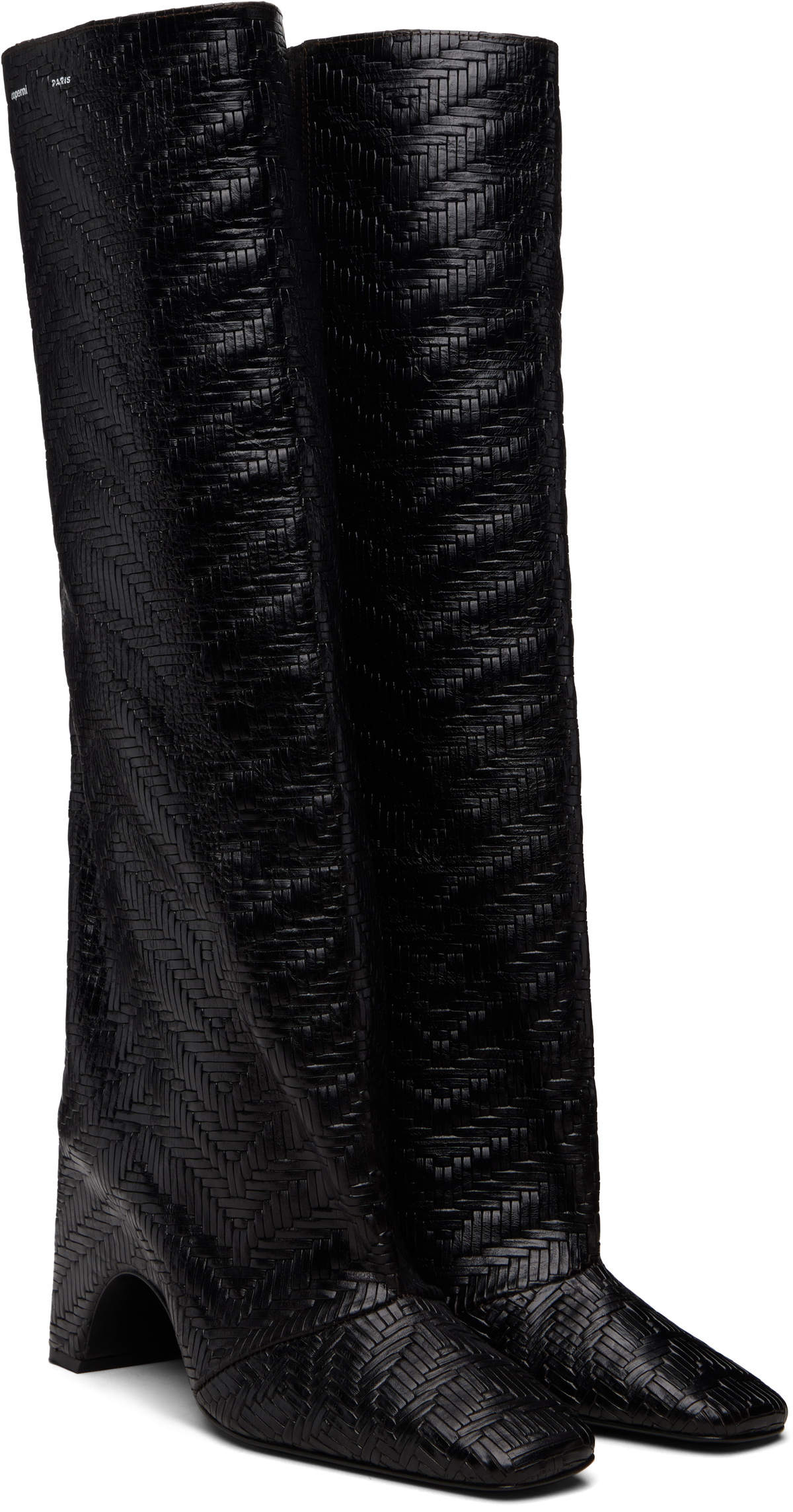 Coperni Brown Bridge Tall Boots