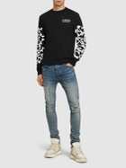 AMIRI Bones Stacked Cotton Long Sleeve T-shirt