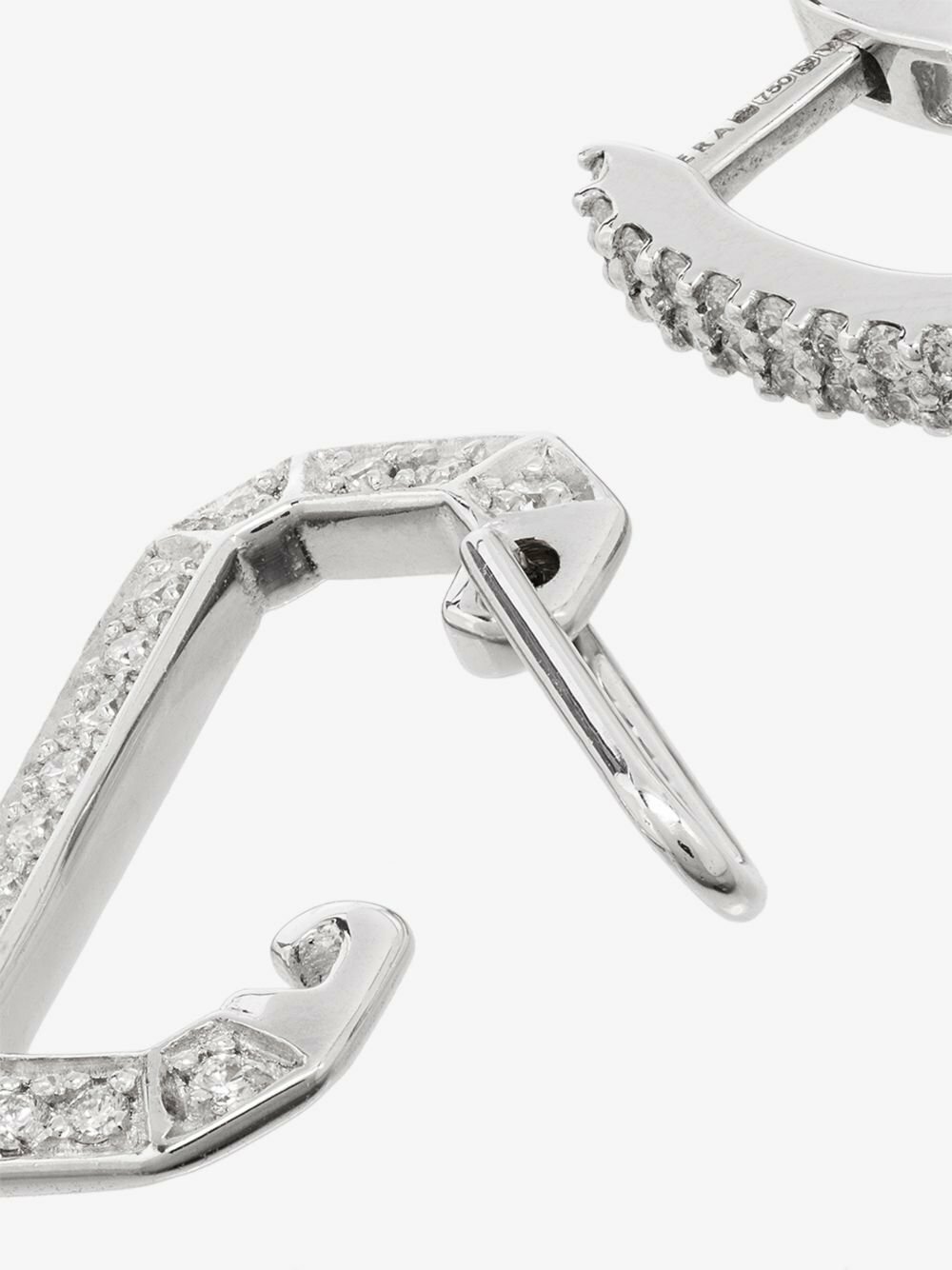 EÉRA 18K White Gold Chiara Small Diamond Earring