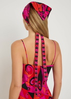 Pucci Printed Silk Headscarf - Pink - One Size