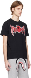 BAPE Black Graffiti T-Shirt