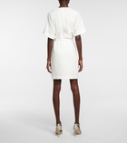 Max Mara - Pittura belted wrap minidress