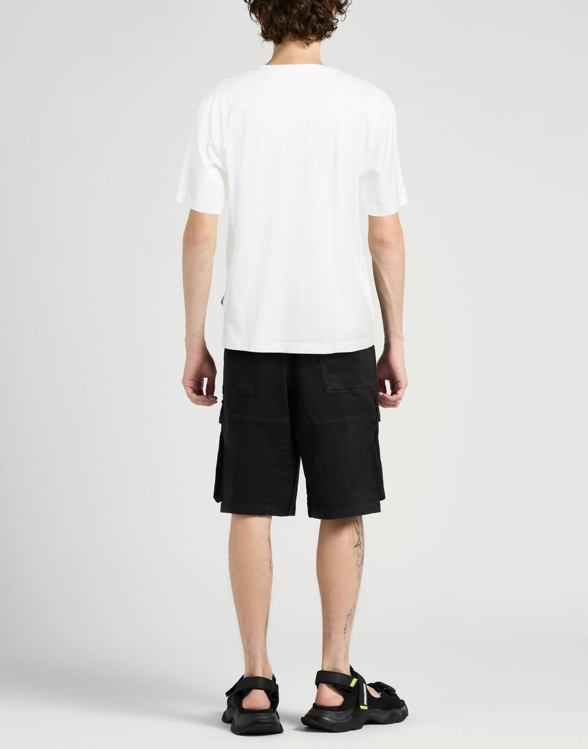Palm Angels Mens T-shirt in White
