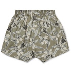 Anonymous Ism - Printed Voile Boxer Shorts - Multi