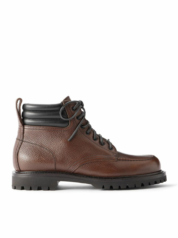 Photo: Yuketen - Salvia Full-Grain Leather Boots - Brown
