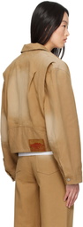 Holzweiler Tan Juno Workwear Jacket
