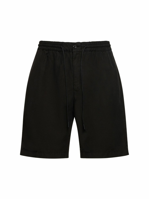 Photo: PT TORINO - Lyocell Blend Jogger Shorts