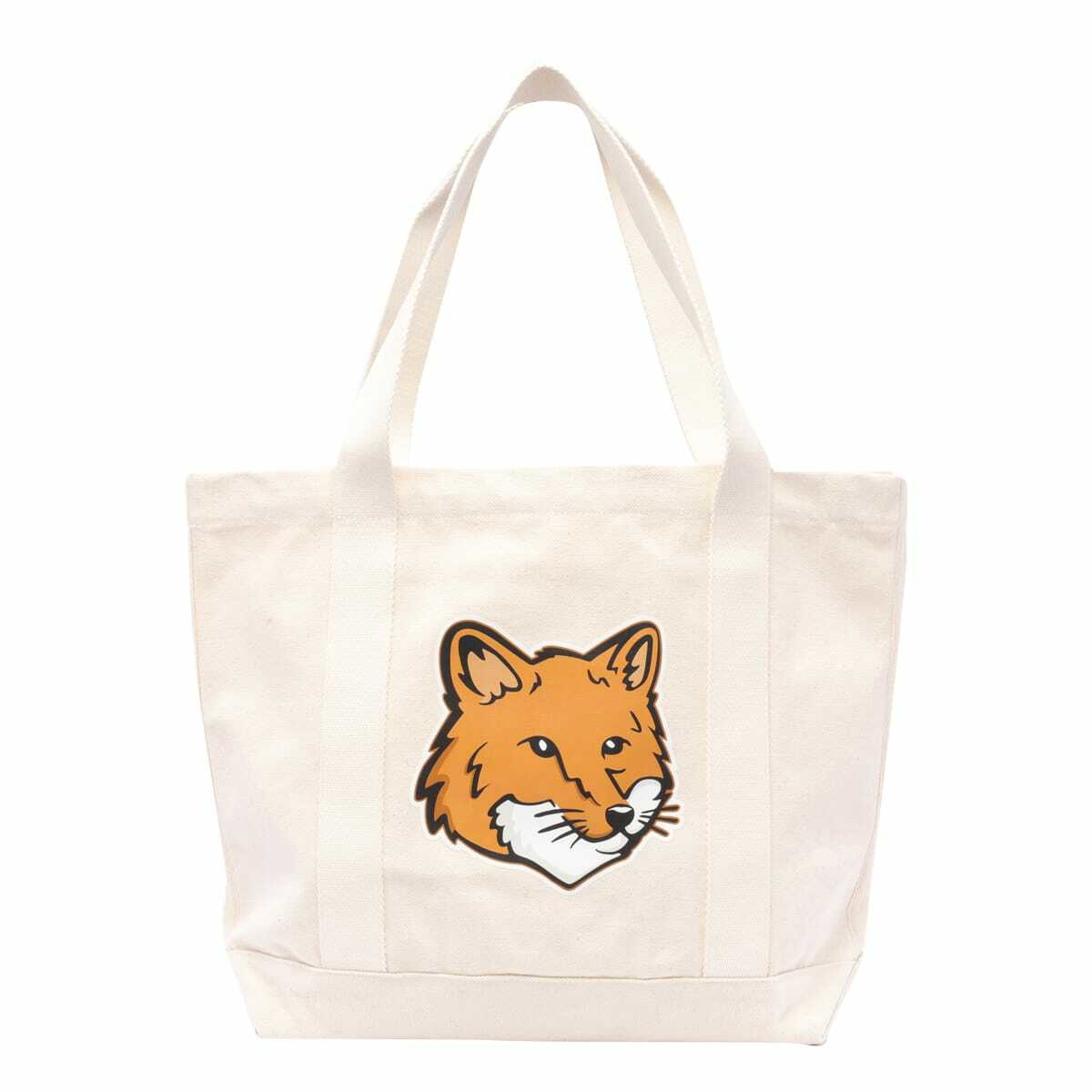 Maison Kitsuné Off-White 'Maison Kitsuné' Handwriting Tote
