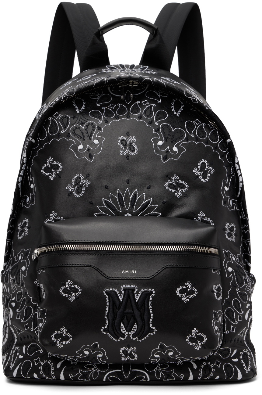 Amiri Ma Jacquard Zipped Crossbody Bag in Black for Men | Lyst