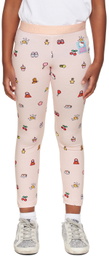 GCDS Kids Kids Pink Hello Kitty Edition Leggings