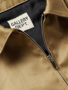 Gallery Dept. - Montecito Logo-Print Cotton-Twill Jacket - Brown