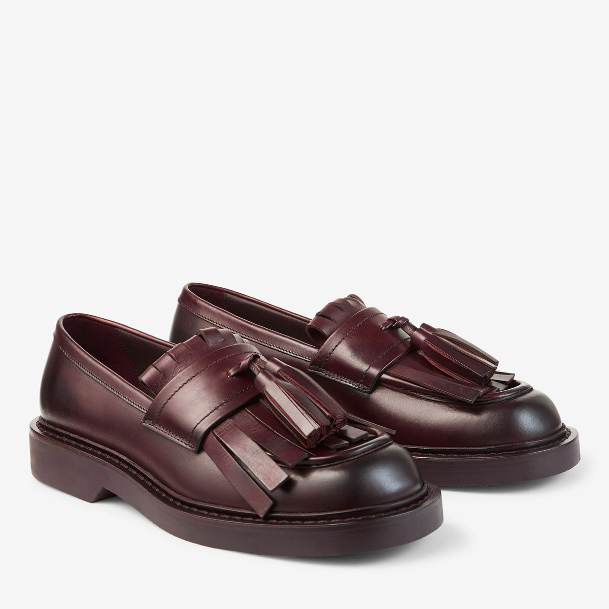 Jimmy Choo Buff Fringe Loafer Dress Shoe