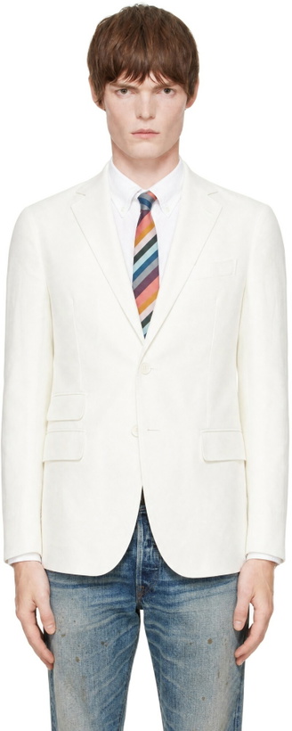 Photo: Ralph Lauren Purple Label White Sportcoat Blazer