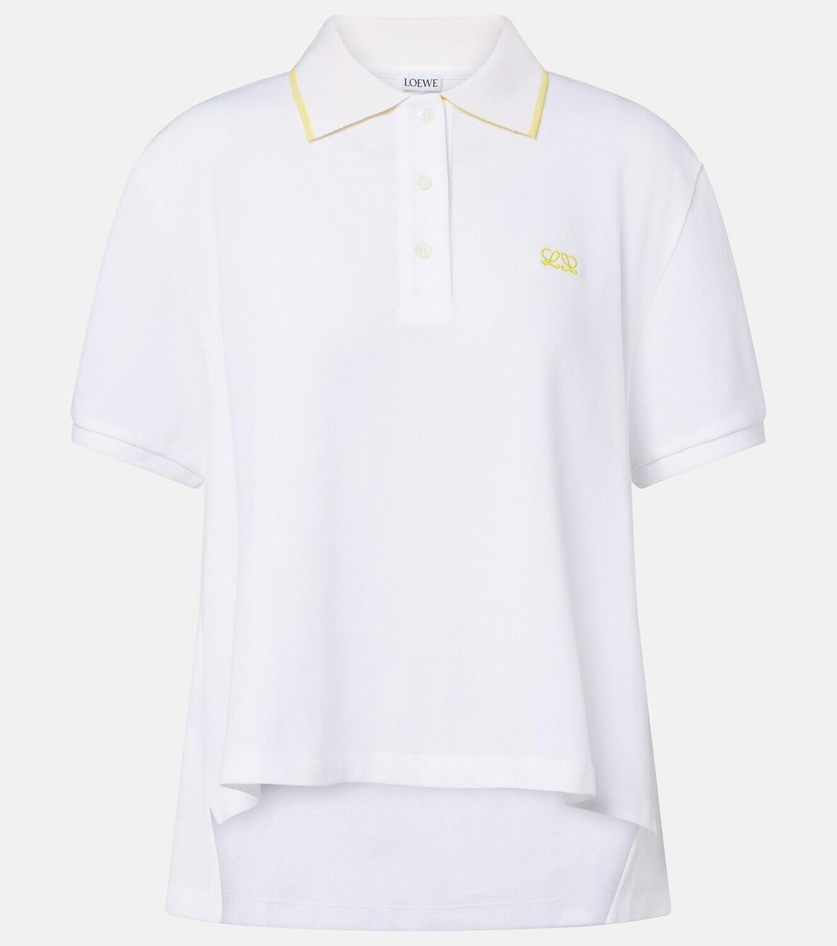 Loewe Double L cotton piqué polo shirt