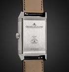 Jaeger-LeCoultre - Reverso Classic Large Hand-Wound 27.4mm Stainless Steel and Alligator Watch - White