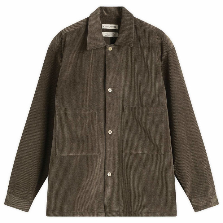 Photo: A Kind of Guise Men's Sayan Shirt Jacket in Wild Bear Corduroy