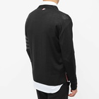 Thom Browne Men's Classic Merino Cardigan in Black