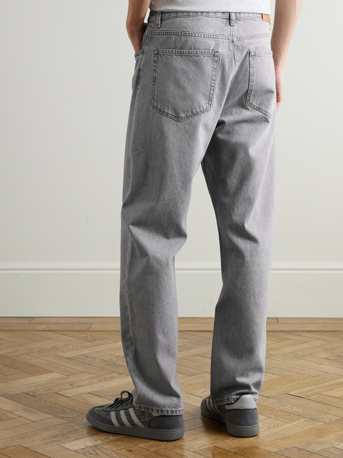 NN07 - Otis 10034 Straight-Leg Organic Jeans - Gray