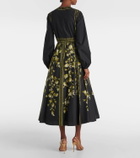 Giambattista Valli Papier Peint cotton poplin gown