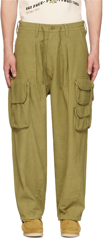Photo: Story mfg. Green Forager Cargo Pants