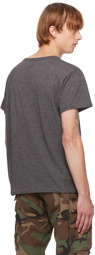 RRL Gray Garment-Dyed T-Shirt