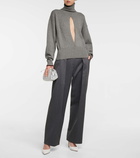 Victoria Beckham - Cutout cashmere-blend knit sweater