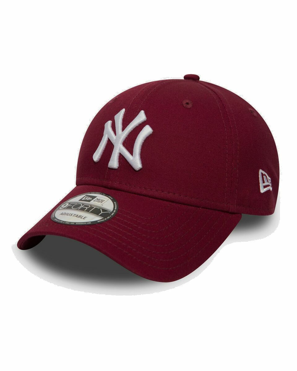 Photo: New Era League Essential 9 Forty New York Yankees Red - Mens - Caps