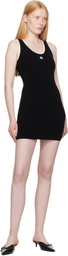 AMIRI Black MA Minidress