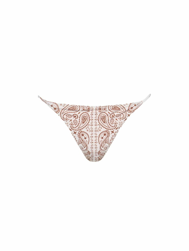 Photo: MC2 Saint Barth Woman Bandanna Cheeky Swim Briefs Jodene